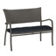 Banc tissé Skye - Gris ardoise-24021464-24021540-70236886