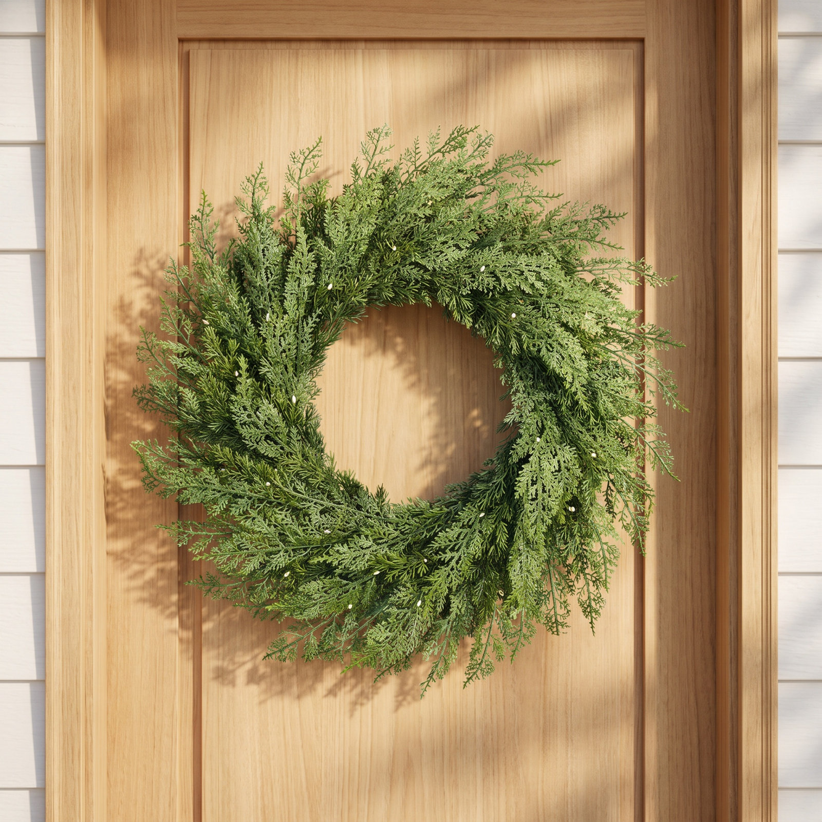 6" Pine Christmas Wreath