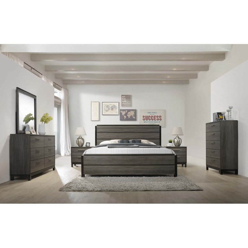 Ensemble de chambre à coucher 6 pièces, Grand