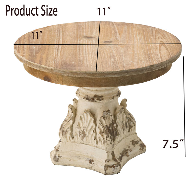 Assiette décorative en bois Byrnside