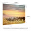 PHBurchett «Sunkissed Horses I», art en lattes de bois-86785643