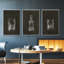 Crystal Barware V - Ensemble de 3 cadres flottants sur toile-461583760-461583766