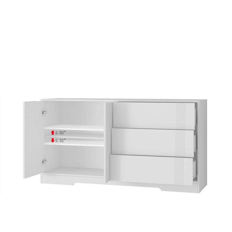 Accent Cabinet, White