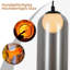1 - Light Matte Black Cylinder Pendant