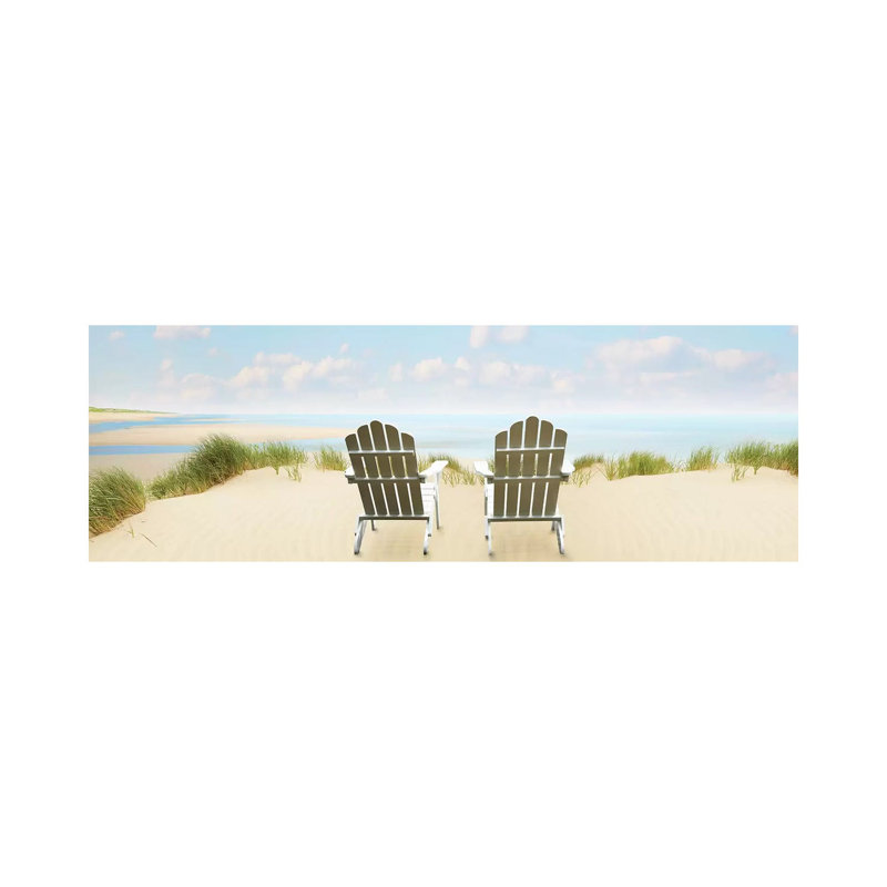 Beachscape Panorama VI by James McLoughlin - Wrapped Canvas Panoramic Print, 50.8cm H x 152.4cm W x 1.91cm