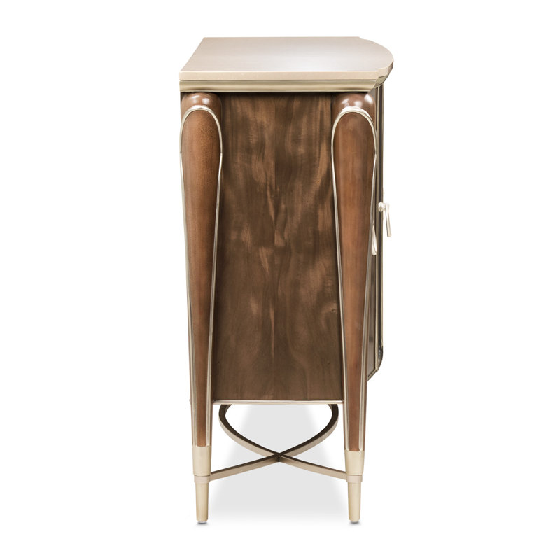 Villa Cherie Sideboard, Hazelnut/Beige
