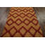 Tapis de la zone en laine brune 4 pi 11 po x 7 pi 10 po one-of-kind main-noué la 2010 Senac