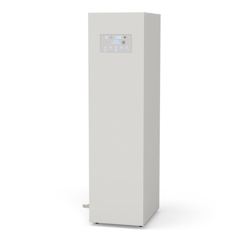 Equator Steam Dryer Closet Remove Wrinkles Sanitize Deodorize Refresh Slim110v, White