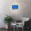 18cm H Cotton Drum Pendant Shade ( Uno )-1965473844