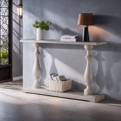 Console à colonne romaine de style américain.