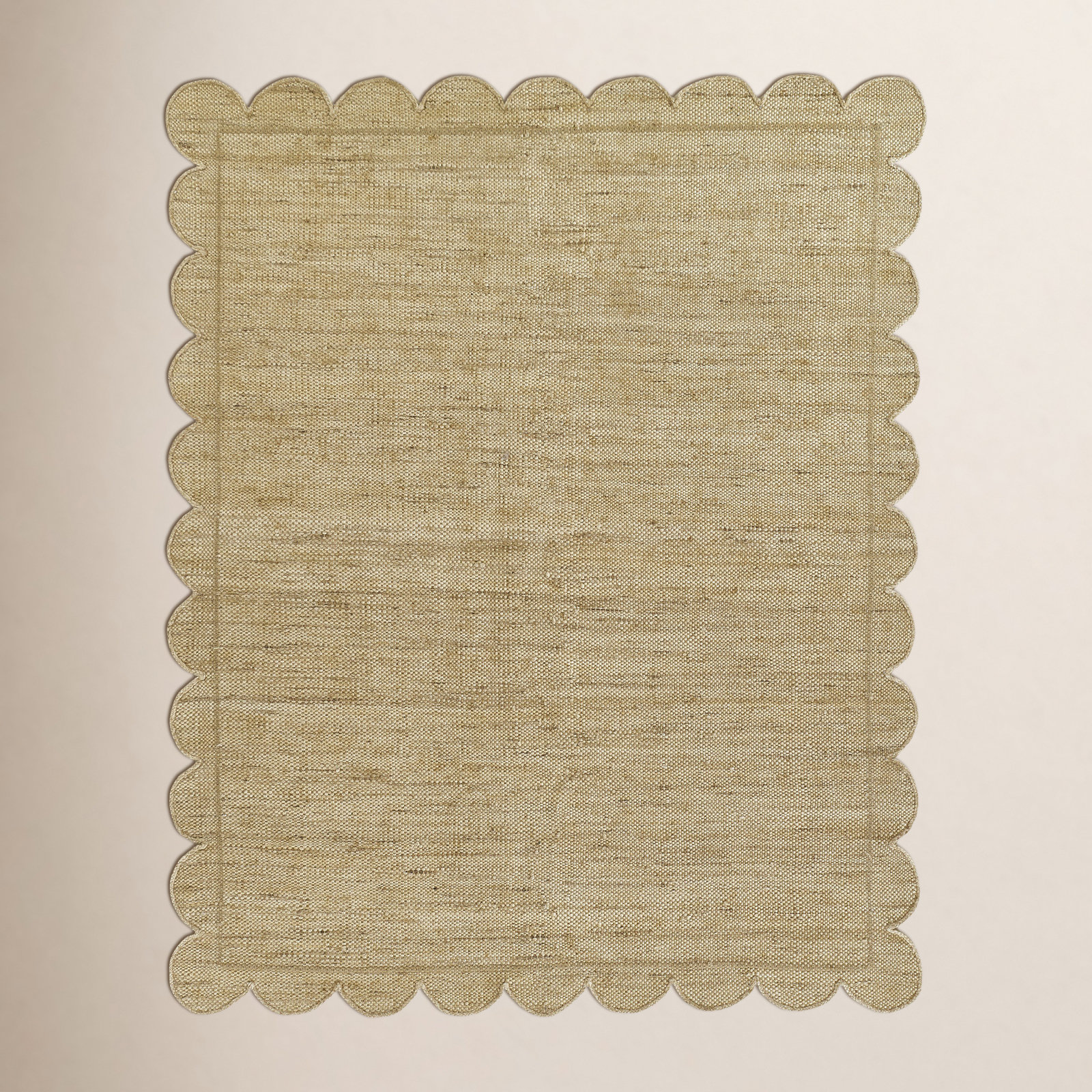 Natural Hand-Woven Jute Rug, Rectangle 8' x 11'