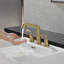 Robinet de salle de bain à 2 poignées avec drain-60934536