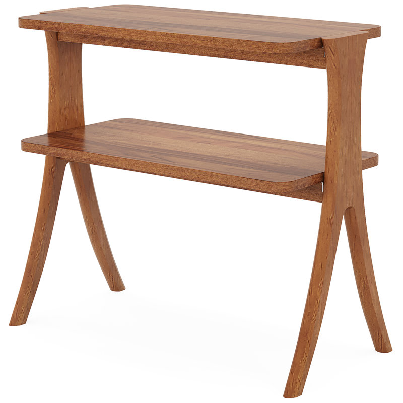 Table d'appoint 25,2 po Noyer
