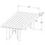 Solene Outdoor Teak Dining Table-1960524088