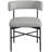 Klaidi Linen Textured Fabric Dining Chair-88545600-121416282