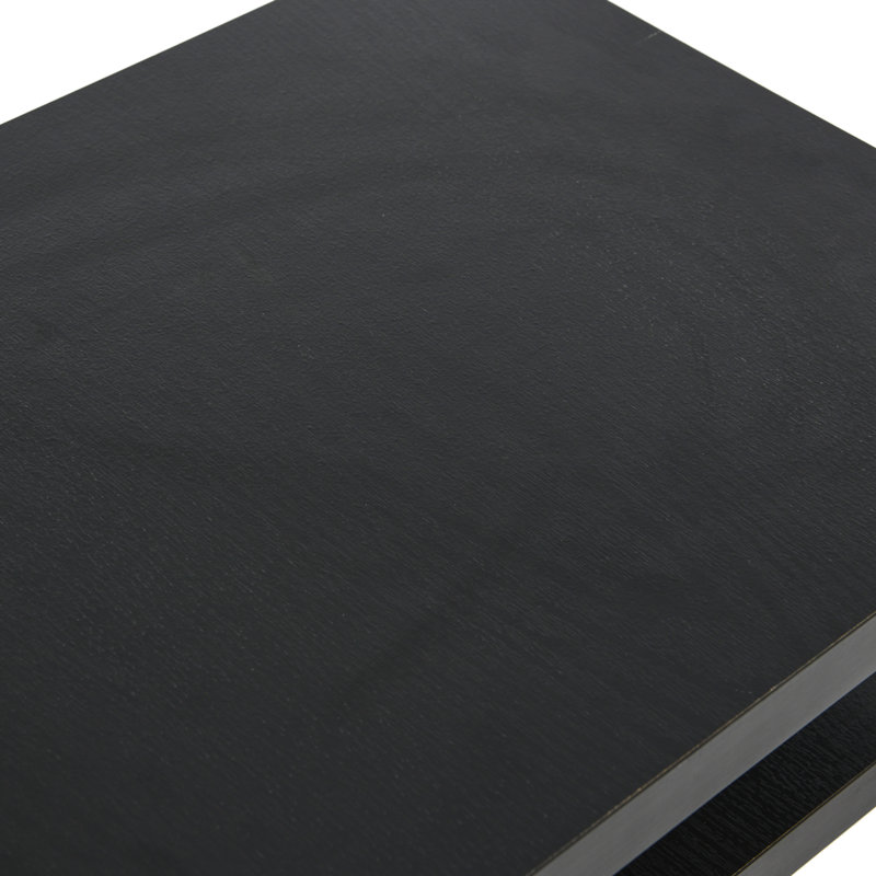 Gateshead End Table, Black Oak/Black