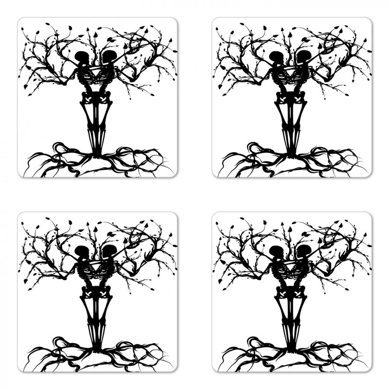 Square 4 Piece Coaster Set