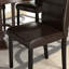 Chaise rembourrée en similicuir H 18,5 po Spokane-554870559