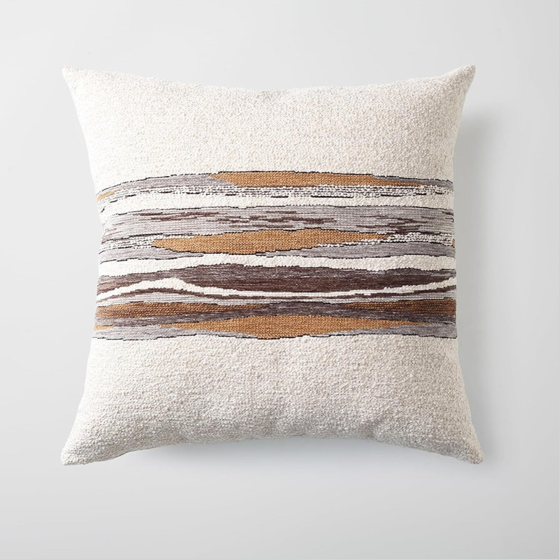 Abstract Linen Pillow Cover