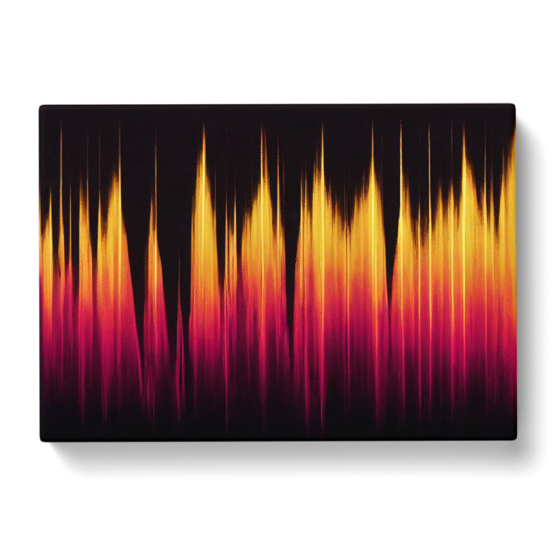 Electronic Audio Sound Bar Vol.5 Abstract - Wrapped Canvas, 35cm H x 50cm W x 3cm D