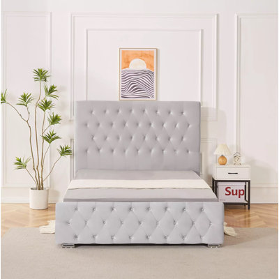 Ponce Ottoman Storage Bed with Mattress
