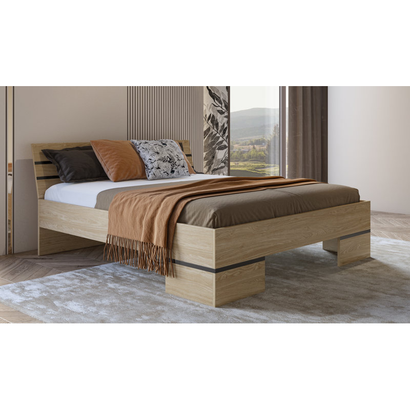 Mathyus Bed, Beige, 180 x 220cm