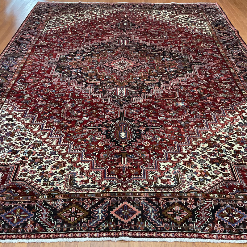 HERAT ORIENTAL Handmade Heriz Wool Rug
