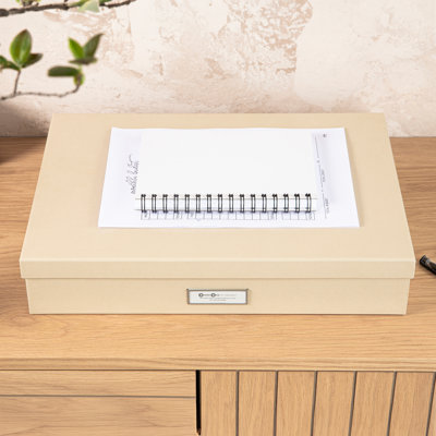 Boîte de rangement pour papiers et papiers Bigso Sverker