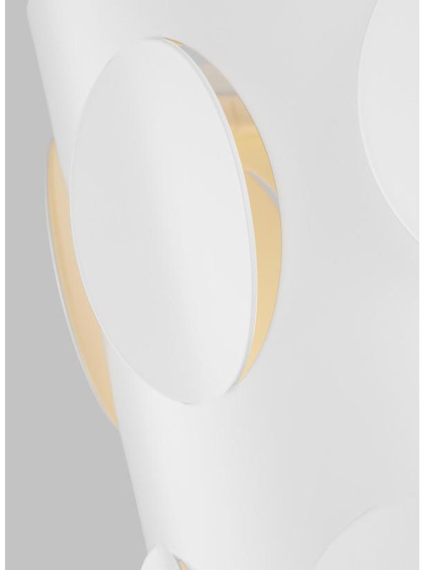 Dottie 2 - Light Flush Mount, Burnished Brass