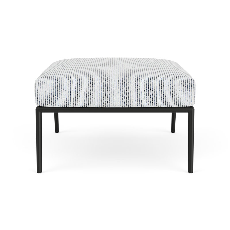 Escape Outdoor Ottoman, Burson Indigo