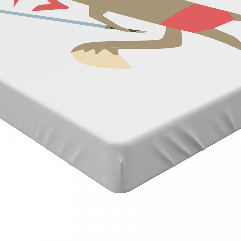 Microfiber Patterned Fitted Sheet, Twin XL Fitted Sheet