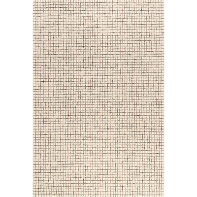 Katasha Checked Wool Area Rug