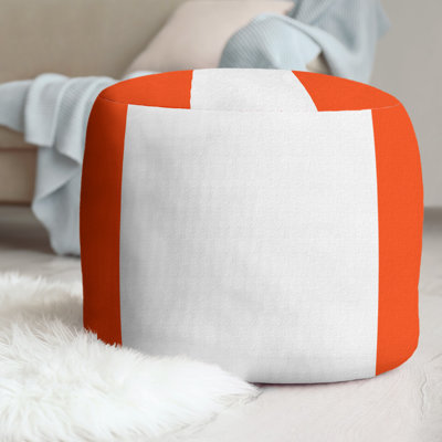 Repose-pieds carré rayé Tennessee Football 21 "