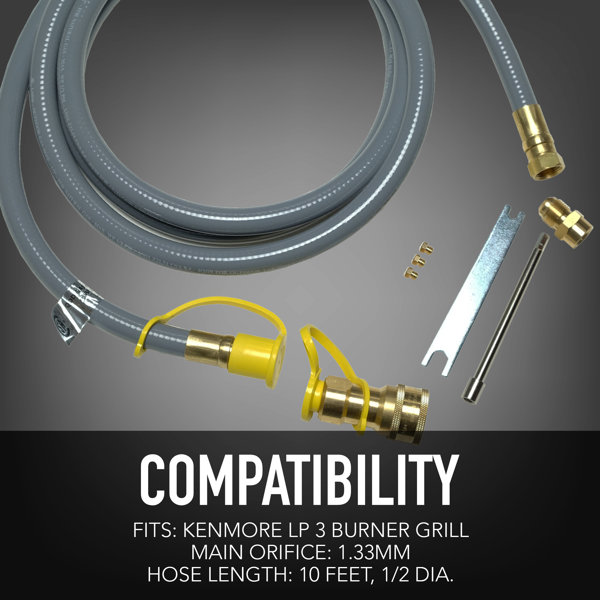 Blackstone 5249 Propane To Natural Gas Conversion Kit - For 28" & 36" Griddles, Tailgaters