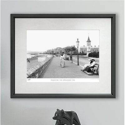 Exmouth, The Esplanade 1906 - Single Picture Frame Print