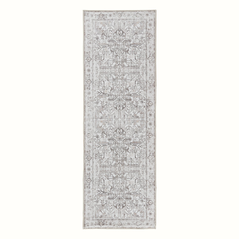 Tapis intérieur lavable Olekseij Chenille Mashine, Tapis de couloir 2 pi x 5 pi