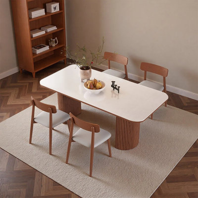 Simple, retro and fashionable dining table sets