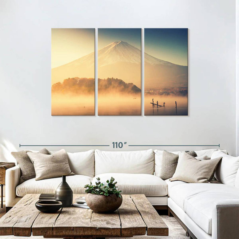 Alvord Brilliant Mount Fuji, 48" H x 74" W