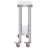 Stainless Steel Work Table with Wheels 24 x 12 x 32 Inch Prep Table