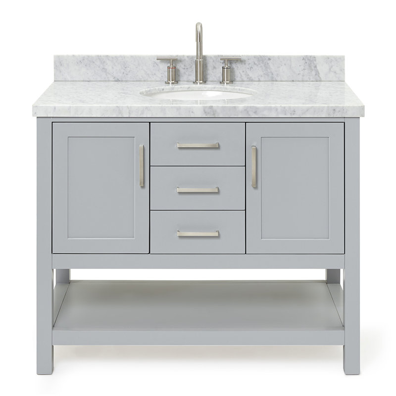 Bayhill 43'' W Single Vanity, Gray