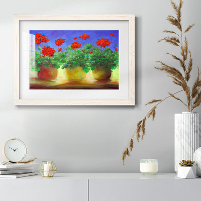 " Geraniums II "