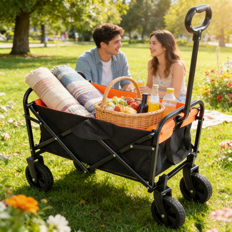 Mini chariot de jardinage pliant Spring Garden
