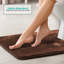 Ultra-soft, absorbent viscoelastic foam mat with non-slip backing-273691257