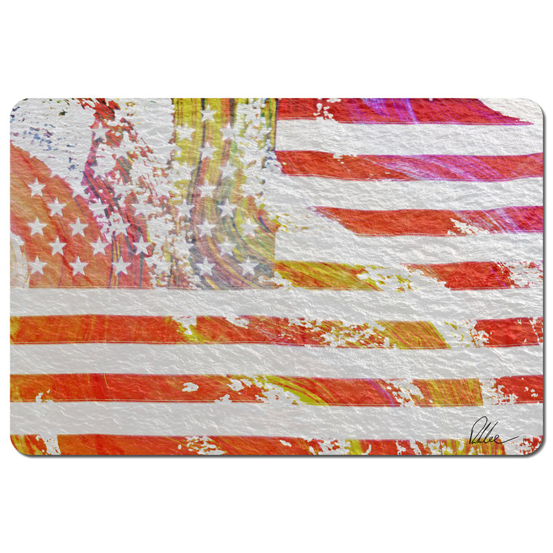 Moyers Polyester-Coated Hardboard No Pattern Rectangle Placemat