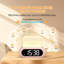 Numerical Plastic / Acrylic Electric Alarm Tabletop Clock Pink