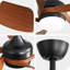 132 cm Modern Ceiling Fan with Led Light and Remote Control-704169213-704169208