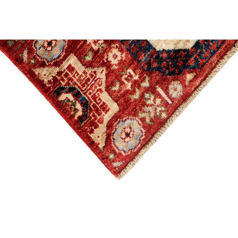 Hand Woven Wool Geometric Area Rug
