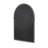 Arched Windowpane Wall Mirror