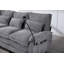 Canapé-lit modulaire en forme de U de 106 po United We Win-788942506