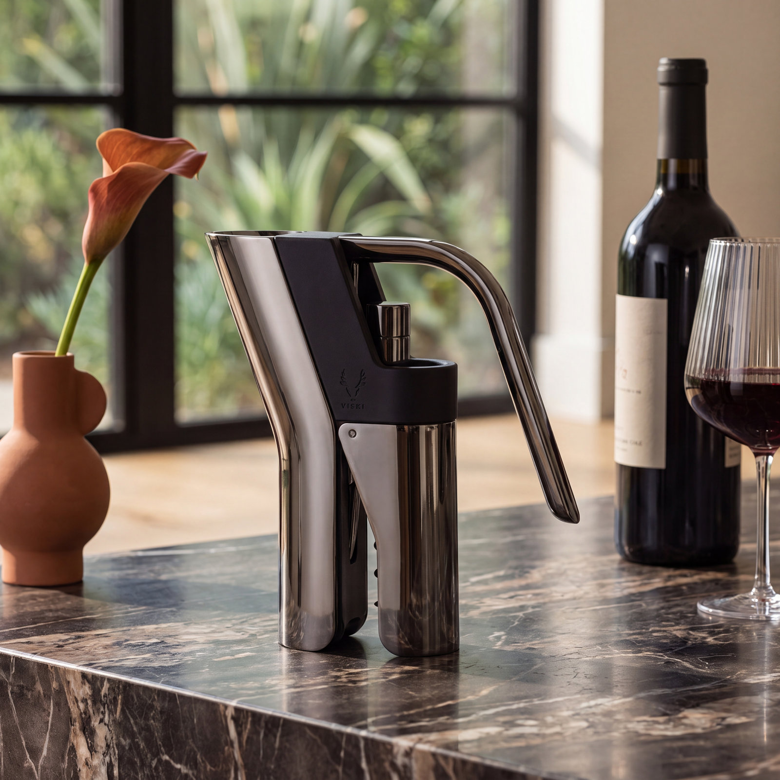Warren Lever Corkscrew, Black